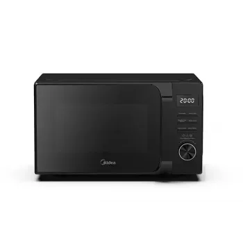 Microondas Midea AG20CF2EBK — 700 W, 20 L, función grill, negro