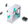 Caja de PC Jonsbo D41 MESH Torre Midi Blanco