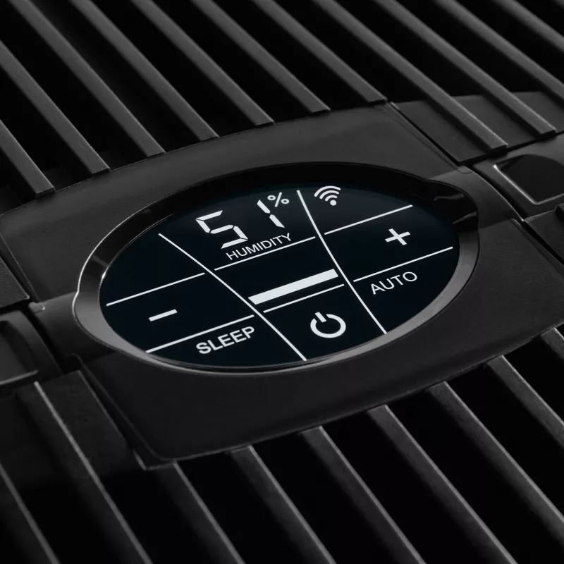 Humidificador VENTA AH 515 — depósito de agua de 5 L, negro, 100–240 V, 50–60 Hz