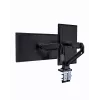 Soporte para monitor GEMBIRD MA-DA2-03 para pantallas de hasta 35 pulgadas, pinza de mesa, VESA 75x75–100x100, 20 kg, negro, Doble pantalla