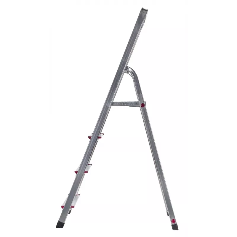 Escalera doméstica de aluminio 4 peldaños 000705 KRAUSE
