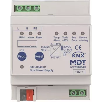 MDT STC-0640.01 alimentación de bus con diagnóstico 4TE,REG,640mA (STC-0640.01)