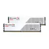 DIMM 32 GB DDR5-5600 (2x 16 GB) Dual-Kit, memoria blanca, F5-5600J4040C16GX2-RS5W, Ripjaws S5, INTEL XMP