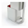 Cubo de basura Joseph Joseph Totem 40 L gris piedra