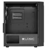 Caja de ordenador Logic Concept Atos AM-ATOS-10-0000000-0002 ATX negra