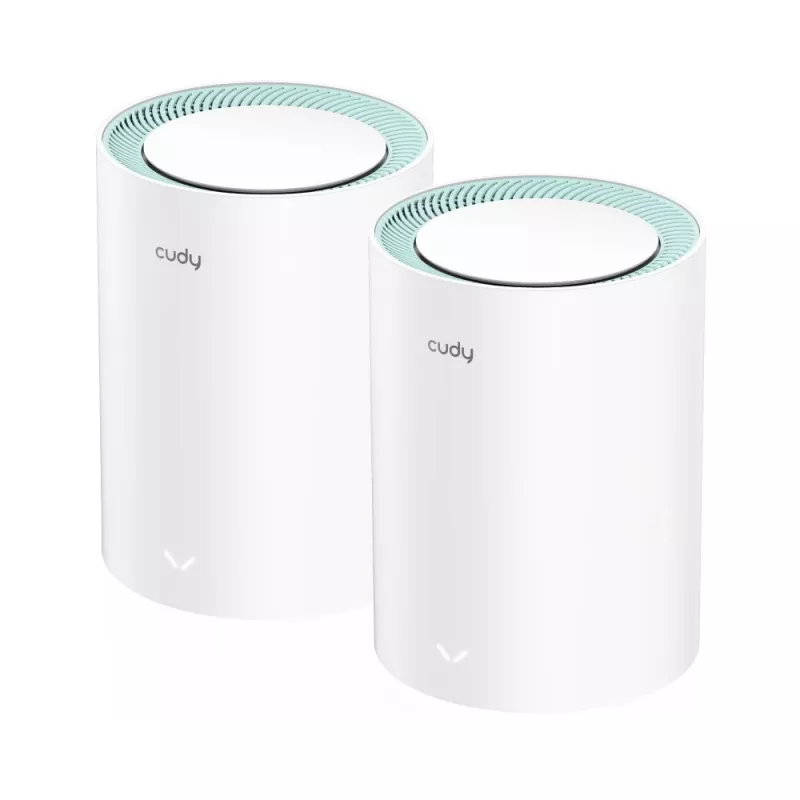 Cudy M1300 pack de 3 sistema mesh Wi-Fi de doble banda (2,4 GHz / 5 GHz) Wi-Fi 5 (802.11ac) blanco 1 interno