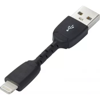 Cable de datos Renkforce 1420056 USB 2.0 a Apple Dock Connector, carga y sincronización