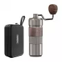 Molinillo de café manual HiBREW G4B con molienda ajustable, molinillo manual de muelas cónicas