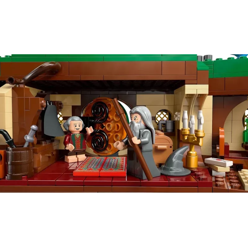 LEGO ICONS 10354 El Señor de los Anillos: La Comarca