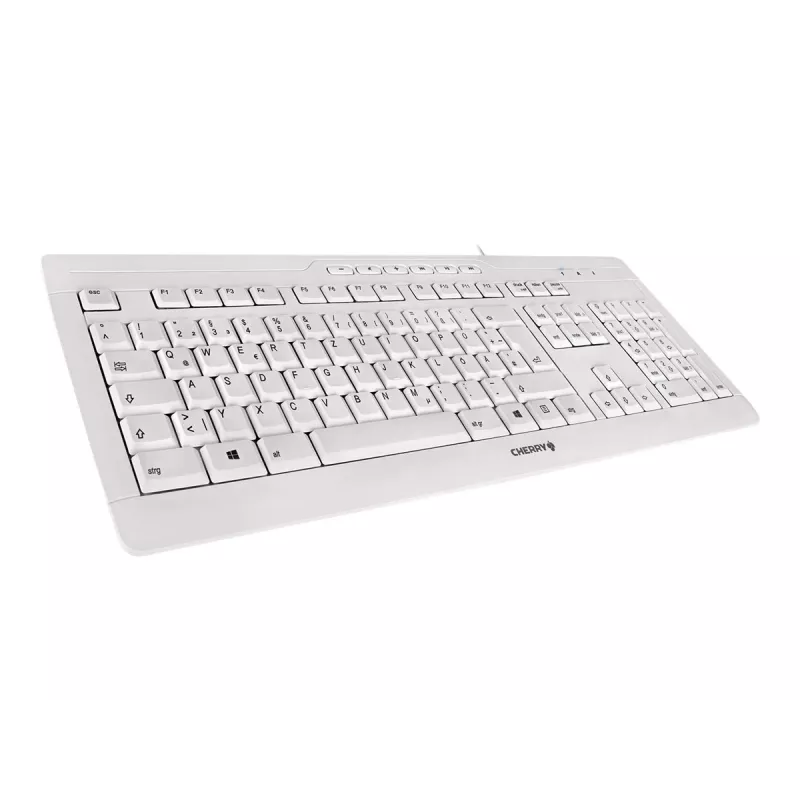 CHERRY STREAM 3.0 Teclado Office USB Swiss Grey