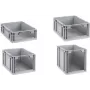Caja de almacenamiento allit ProfiPlus EuroStore L417, gris