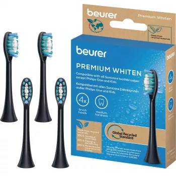 Cabezales de cepillo Berdsen recambios para cepillos de dientes sónicos, set de 4