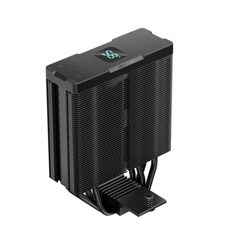 DeepCool AG400 Digital BK ARGB disipador de CPU por aire 12 cm negro 1 ud.