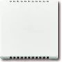 BUSCH JAEGER 6541-84 embellecedor central para sección de refrigeración para atenuador giratorio empotrado Busch-Dimmer