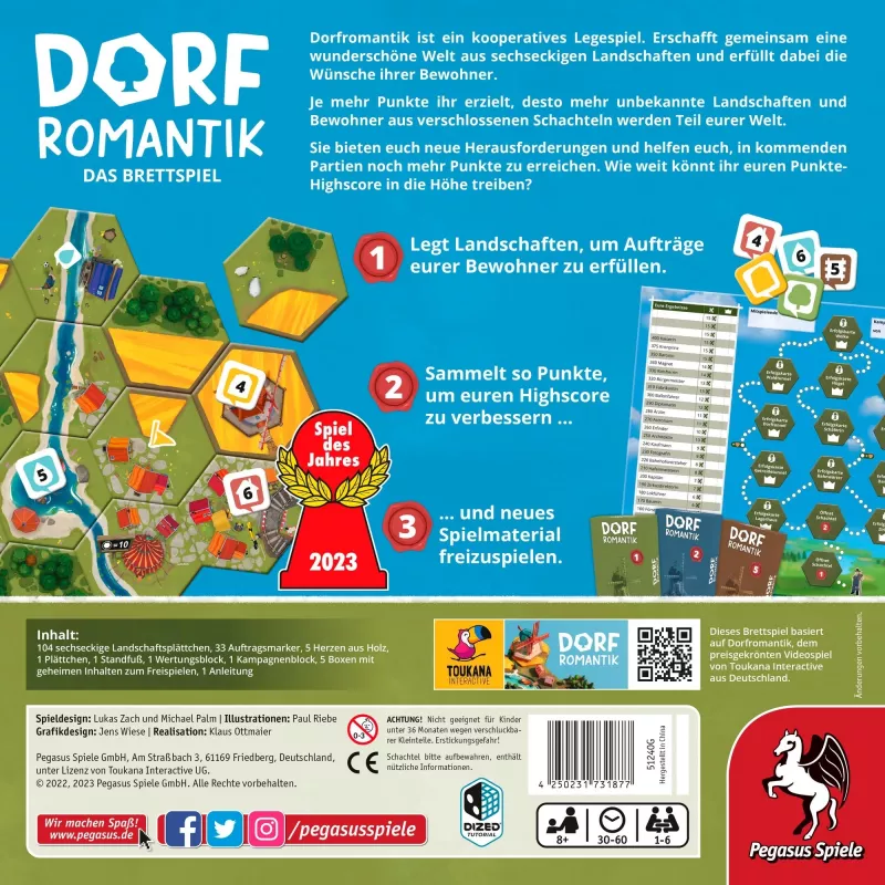 Dorfromantik - El juego de mesa (Juego del Año 2023)