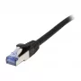 Cable Patch-RJ45 S-STP (S/FTP) 500M 15,0 m CAT6A negro Synergy21, componentes verificados, AWG26