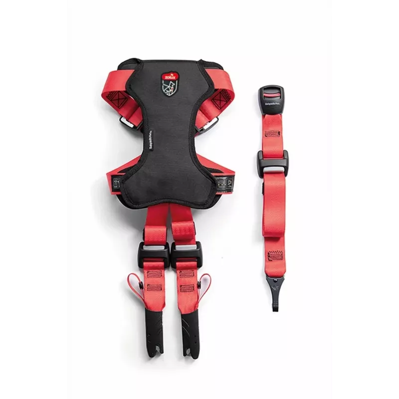 Arnés para perros ZOLUX TRAVEL SAFE S, talla S, rojo