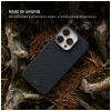 Funda protectora FIXED para Apple iPhone 17 Pro Max — fibra de aramida, negra