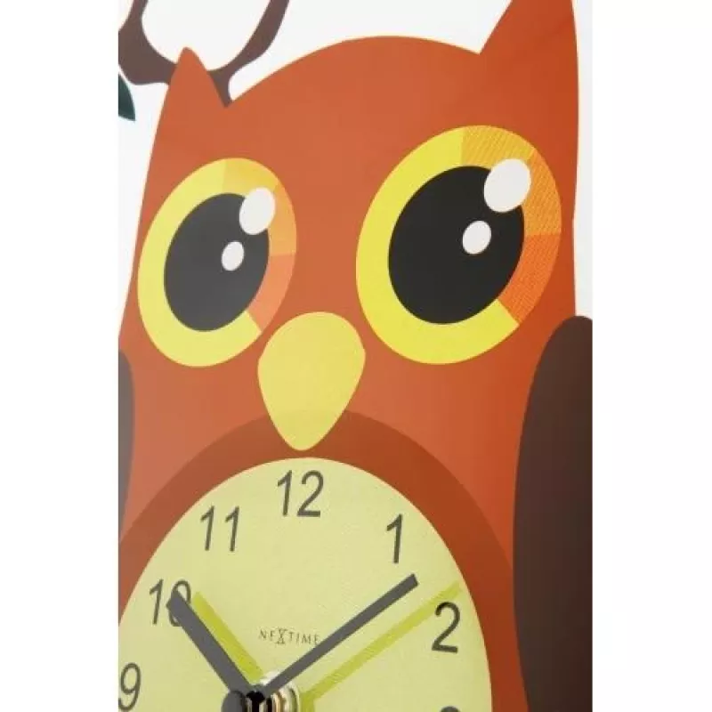 Reloj NeXtime 8169 Oohoo, Ø43 cm, pared, multicolor