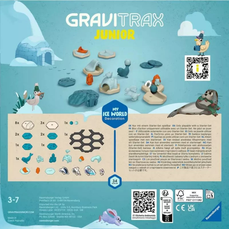 Juego de mesa Ravensburger GraviTrax Junior 3 años y más