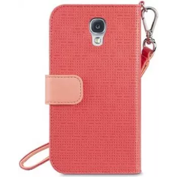 Funda de protección para móvil Linksys Belkin Sartorial Wristlet - sorbet - para Samsung GALAXY S4 (F8M561BTC01)