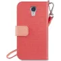 Funda de protección para móvil Linksys Belkin Sartorial Wristlet - sorbet - para Samsung GALAXY S4 (F8M561BTC01)