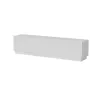 Mueble TV cama meble LIVERTI 2000x420x480 mm, blanco, superficie de aglomerado