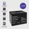 Qoltec Batería AGM | 12V | 80Ah | 23,5kg | Sin mantenimiento | Potente | LongLife | para SAI, autocaravana, barco, caldera