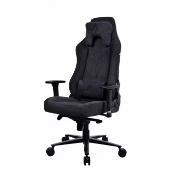 Arozzi Tejido suave/Metal/Aluminio | Silla gaming | Vernazza Soft Fabric | Pure Black