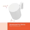 Soporte de pared Vogels | Soporte de pared para altavoz para Sonos Era 100 | Inclinable, orientable | Capacidad de carga máxima 7 kg | Blanco