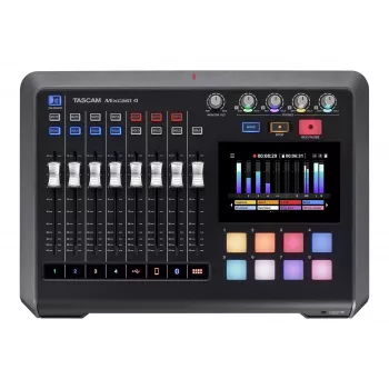 Mezcladora Tascam Mixcast 4 – para grabaciones de pódcast