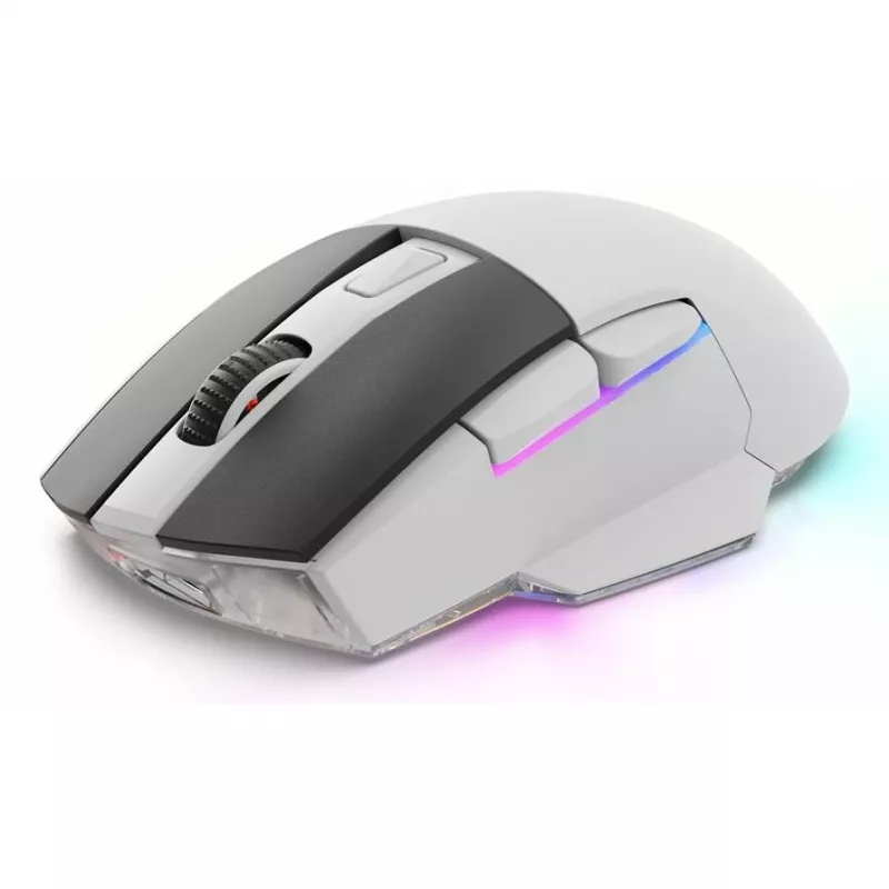 Ratón Sharkoon SGM50W gaming para diestros RF inalámbrico + USB Type-A óptico 6400 DPI