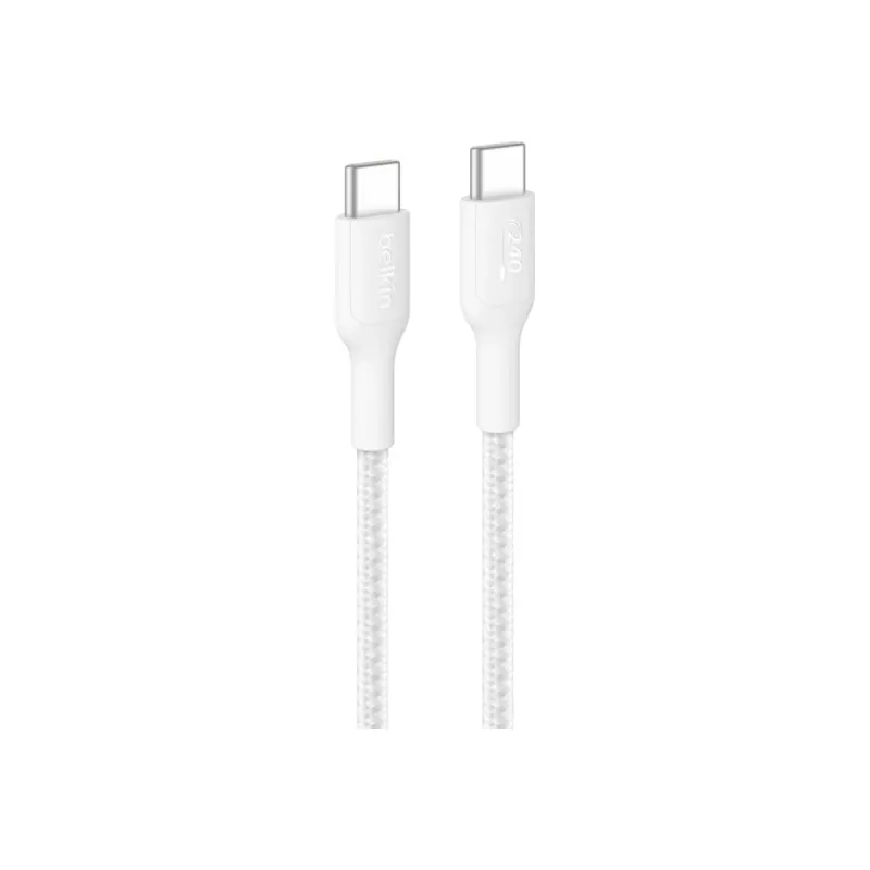 Cable USB Belkin BoostCharge Pro 1 m USB-C Blanco