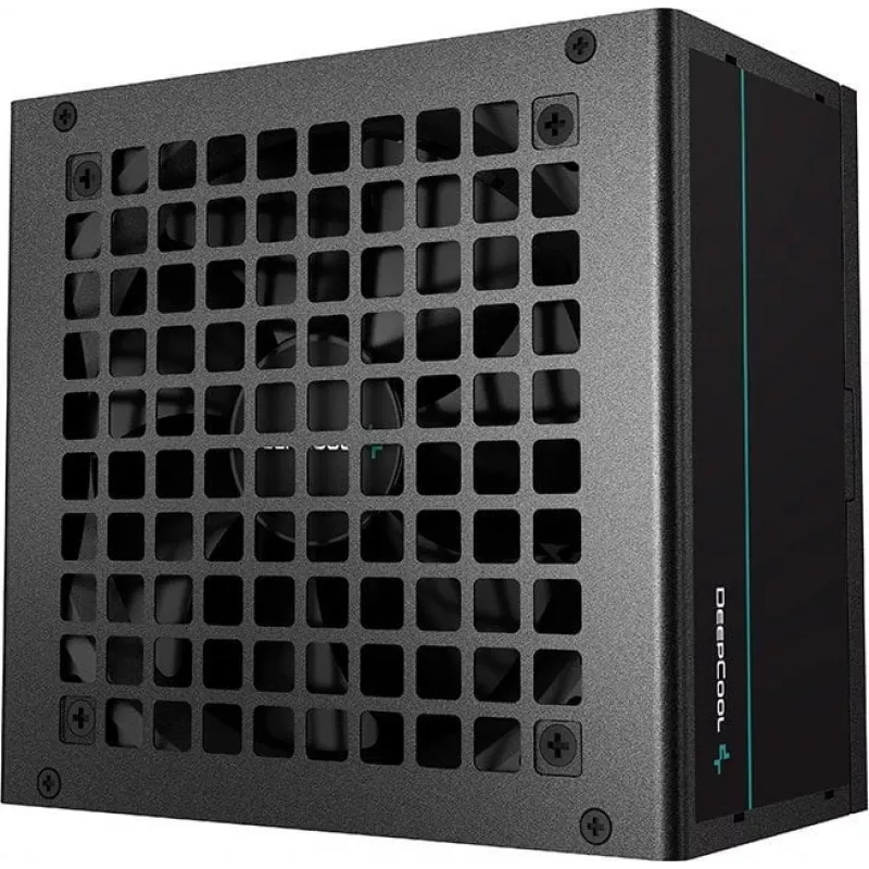 Fuente de alimentación DeepCool PF500 500 W ATX 2.4, 80 PLUS, ventilador de 120 mm, 20+4 pines, 2×6+2 PCIe, 4×SATA