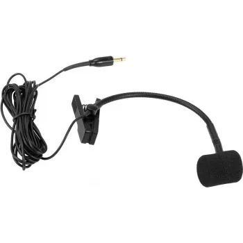 Micrófono para transmisor de petaca inalámbrico Omnitronic 13063460 — Micrófono de instrumento para instrumentos de viento metal/madera
