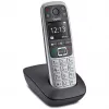 Gigaset E560 teléfono DECT teléfono identificación de llamadas negro, plata