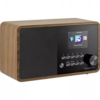 DABMAN i110 Radio por internet Wi-Fi + función de reproductor multimedia. Wood