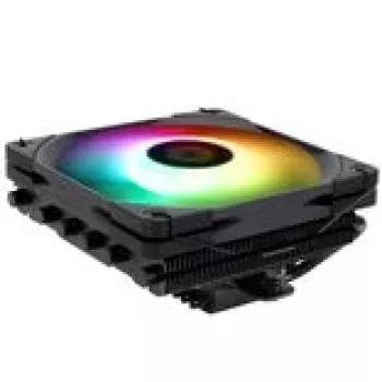 Disipador CPU de perfil bajo Thermalright AXP120 X67 ARGB - 120 mm negro (AXP120 X67 Negro ARGB)