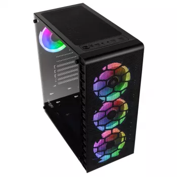 Kolink Observatory Lite Mesh RGB torre media - negro
