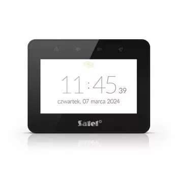 SATEL panel de control táctil de 4.3 INT-TSG2R-B negro