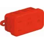 Caja de conexión de cables A 6 HF RO 80x43x34 rojo (2000003)