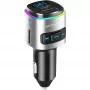 Transmisor FM 4smarts 456201 mechero negro plata AM FM Bluetooth