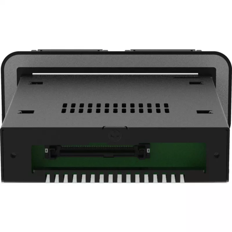 ICY DOCK - ToughArmor - EX MB601V4KW-B - caja marco extraíble para 1 bahía de SSD NVMe U.2/U.3 de 2.5 en versión robusta con frontal repelente al agua