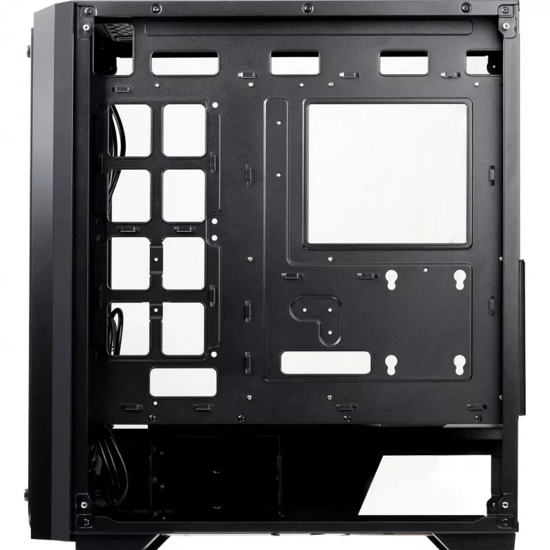 RAIJINTEK PONOS TG4 - Sobremesa - PC - SPCC - Negro - ATX - EATX - EEB - micro ATX - Mini-ATX - Gaming