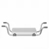 Banco de bañera ActionMed LW200AM diseño sumergido para bañera, tecnopolímero, plata, antideslizante, ajuste horizontal