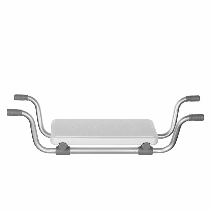 Banco de bañera ActionMed LW200AM diseño sumergido para bañera, tecnopolímero, plata, antideslizante, ajuste horizontal