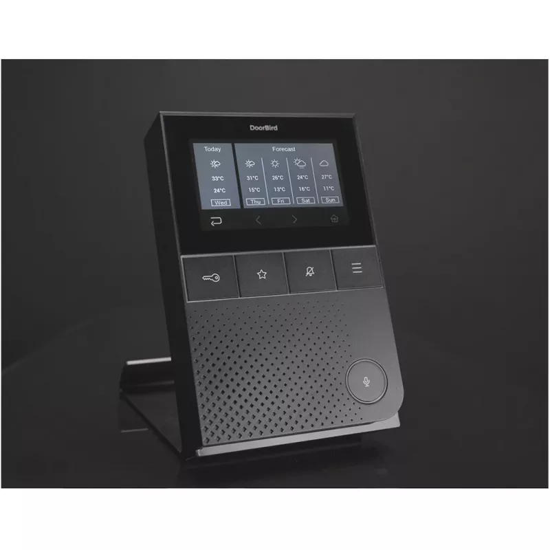 Videoportero IP DoorBird A1101 Black Edition — Estación de puerta para control de acceso por vídeo IP (Modelo A1101)