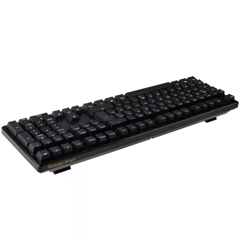 Teclado Ducky Origin Phantom negro universal USB QWERTZ alemán