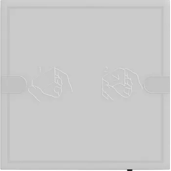 GIRA Tastsensor 4 Komfort 1-fach KNX TS4 antracita 5001028