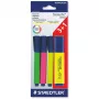 Rotulador Staedtler Textsurfer classic 364 4 uds. punta biselada verde rosa blanco
